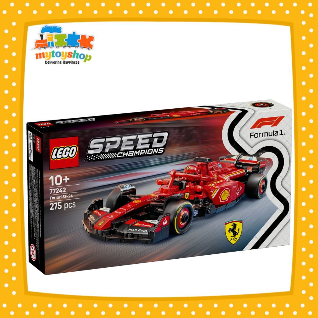 LEGO 77242 Speed Champions Ferrari SF-24 F1 Race Car | Shopee Singapore