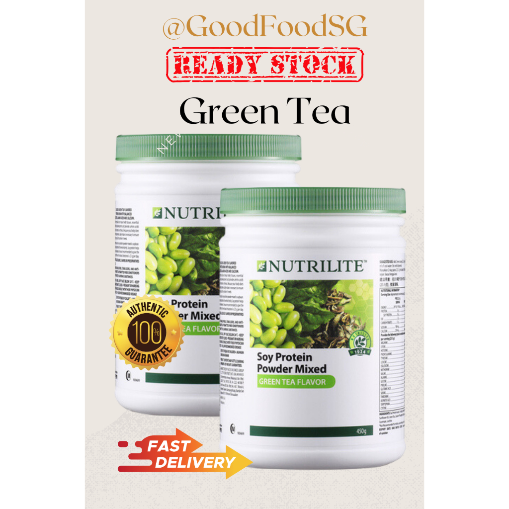 (PROMOTION) Nutrilite Soy Protein Powder Mixed Green Tea Flavor