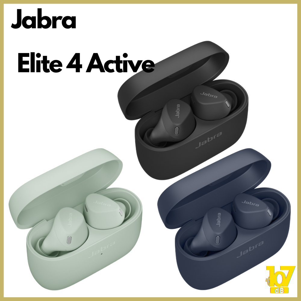 Jabra Elite 4 Active Bluetooth Noise Cancelling Earbuds for running