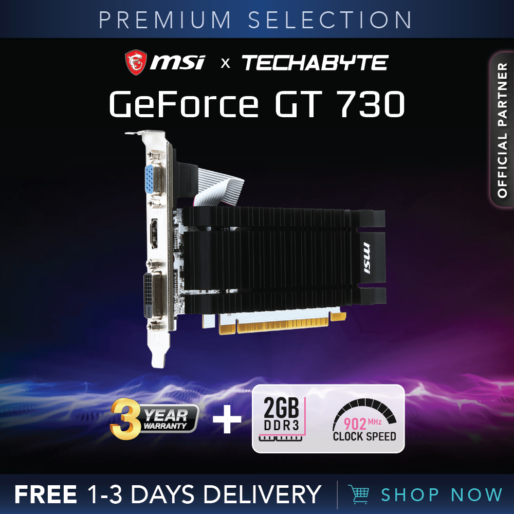 Geforce gt 730 hot sale low profile