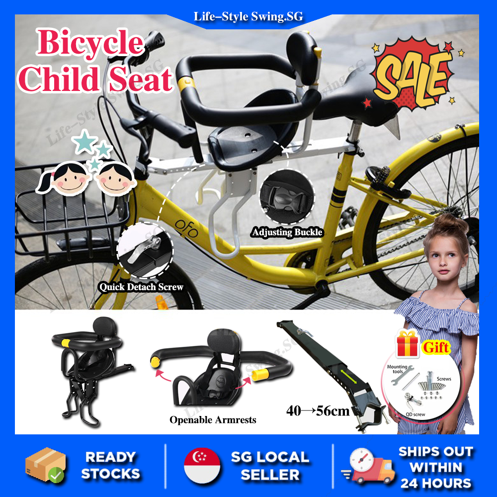 🔥SG Ready🔥Bicycle Child Seat Safety Child Bicycle Seat For 15years