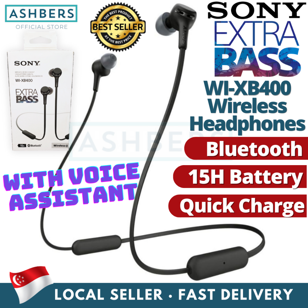Headphones Sony Wi Xb400 Refurbished Ear Xb400 Price Sony MDR