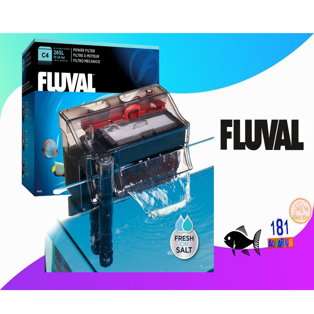 FLUVAL C2 C3 C4 Power Filter for Aquarium Hang On Back