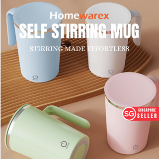 400ml Self Stirring Coffee Mug with Handle Electric Stirring Cup 7000rpm High  Speed Glass Self Mixing Mug Portable Waterproof Automatic Mixing Cup for  Home Office Coffee Milk Protein Powder 