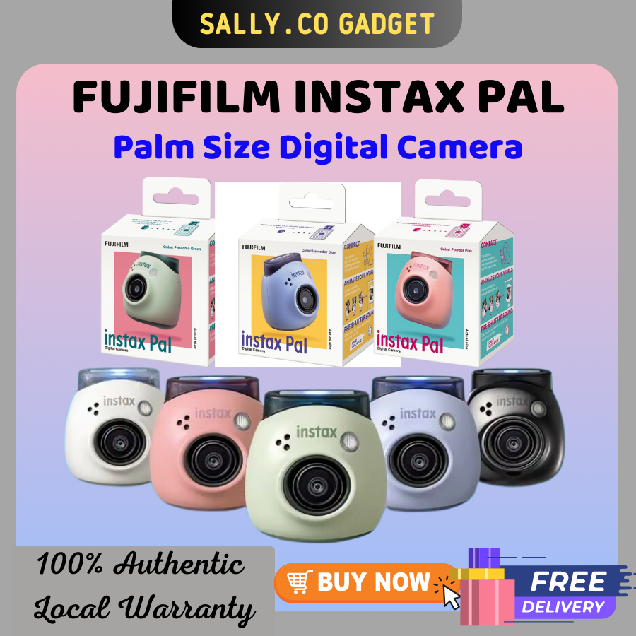 [Ready Stock]Fujifilm Instax Pal Mini Digital Camera Making small ...