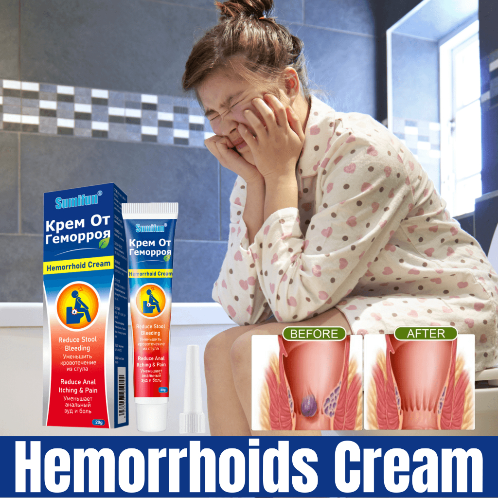 Hemorrhoids Cream Herbal Ointment Gel Quickly Relieves Pain Itchiness