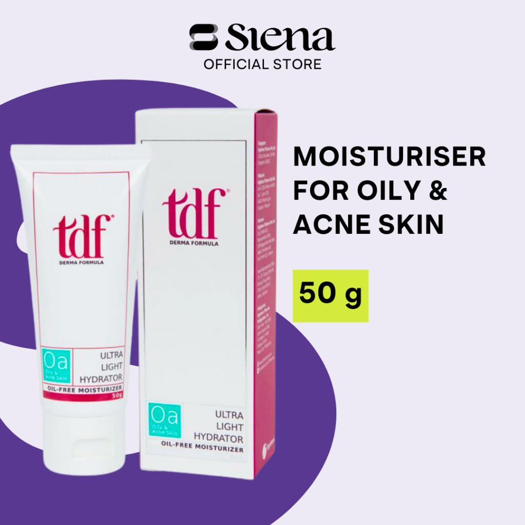 TDF Ultra Light Hydrator 50g Moisturiser for Oily & Acne Skin | Shopee ...
