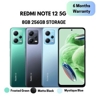 Xiaomi Redmi Note 12 5G Dual SIM 256 GB mystique blue 8 GB RAM