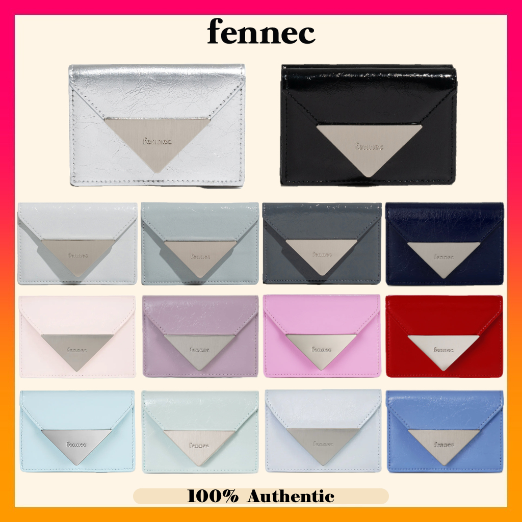 [14 Color] FENNEC Crinkle Triangle Triple Wallet D (2025 New Color ...