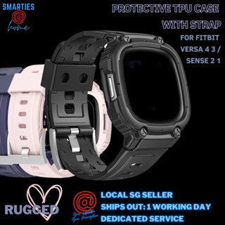 Transparent Resin Strap for Fitbit Versa 4 3 2 1 Strap Correa Smart For Fitbit  Versa Sense Versa Lite Sense 2 Bracelet