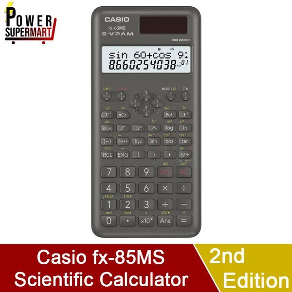 Casio FX-85MS 2nd Generation Scientific Calculator FX85MS For School ...