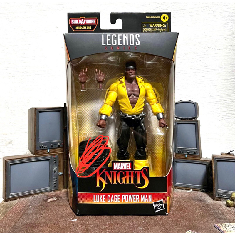 Marvel Knights Marvel Legends - Figurine Marvel's Lady Bullseye (BAF: Mindless One) 15 cm - Figurines - Produits Dérivés Films et Séries