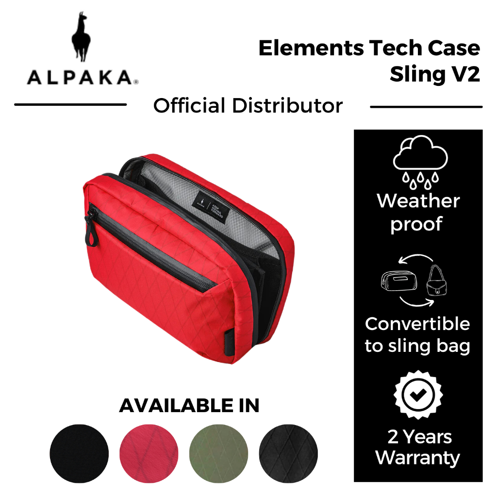 Alpaka Elements Tech Case Sling V2 Shopee Singapore