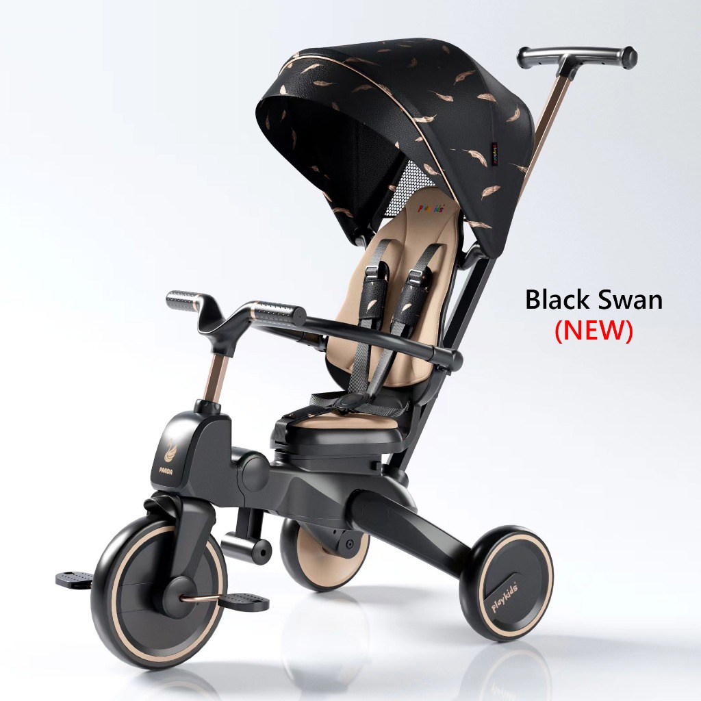 iDS Original 7 in 1 Playkids Multi purpose Children Tricycle Kids Bike Kids Trike Sun Canopy Shield Playkids Uonibaby Shopee Singapore