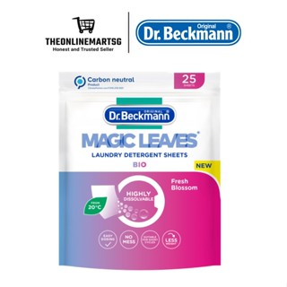 Free Delivery* Dr Beckmann Magic Leaves Biological Laundry Detergent Bio 25  Sheets