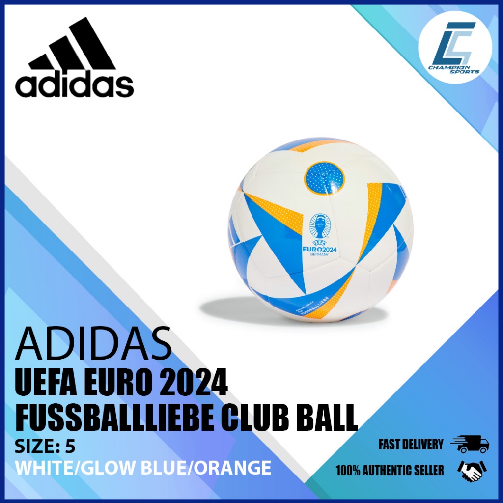 Adidas UEFA Euro 2024 Fussballliebe Club Ball (IN9371) (BB3/RO ...