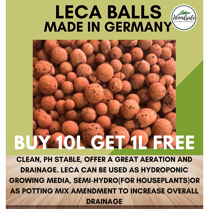 Germany/Asia Lecca/Leca Balls Buy 10L Get 1L Free For Hydrophonics/Mulching/Soil Aeration in14/