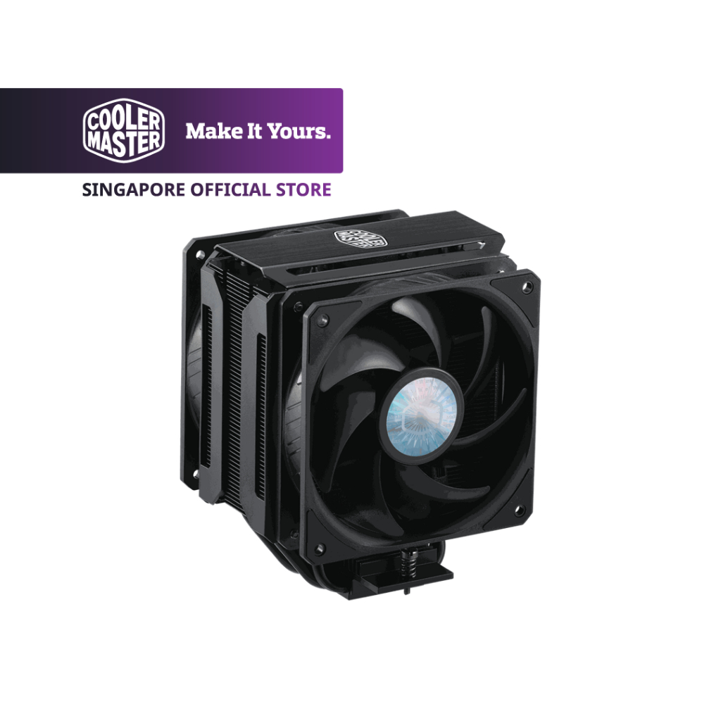 Cooler Master MasterAir MA612 Stealth CPU Cooler, 6 Heatpipes ...