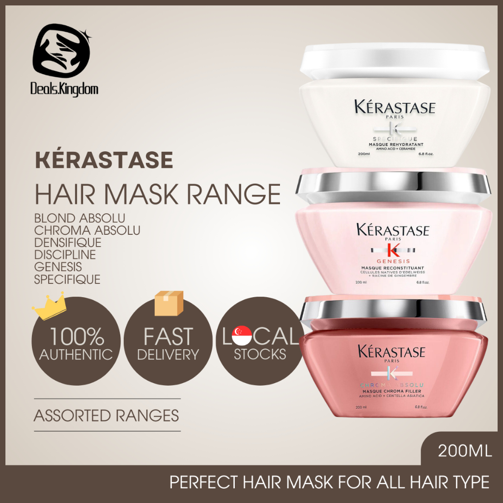 Kerastase Masque Hair Mask 200ml Rehydratant/Chroma Filler/Blond ...