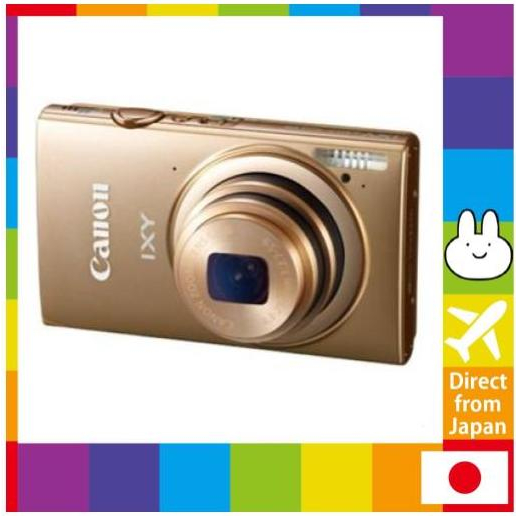 [Used in Japan] Canon Digital Camera IXY 430F Gold 16 Million Pixels 5x  Optical Zoom Wi-Fi IXY430F(GL)