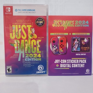 Just Dance 2024 Edition Nintendo Switch Game Soft + original sticker