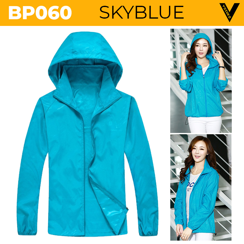 [SG SELLER] Waterproof Foldable Windbreaker Anti-UV Raincoat Jacket ...