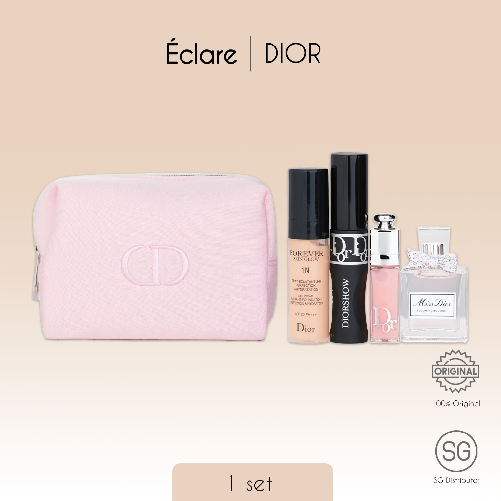Dior | Miss Dior Blooming Bouquet Makeup Mini 4pcs Set With Pouch