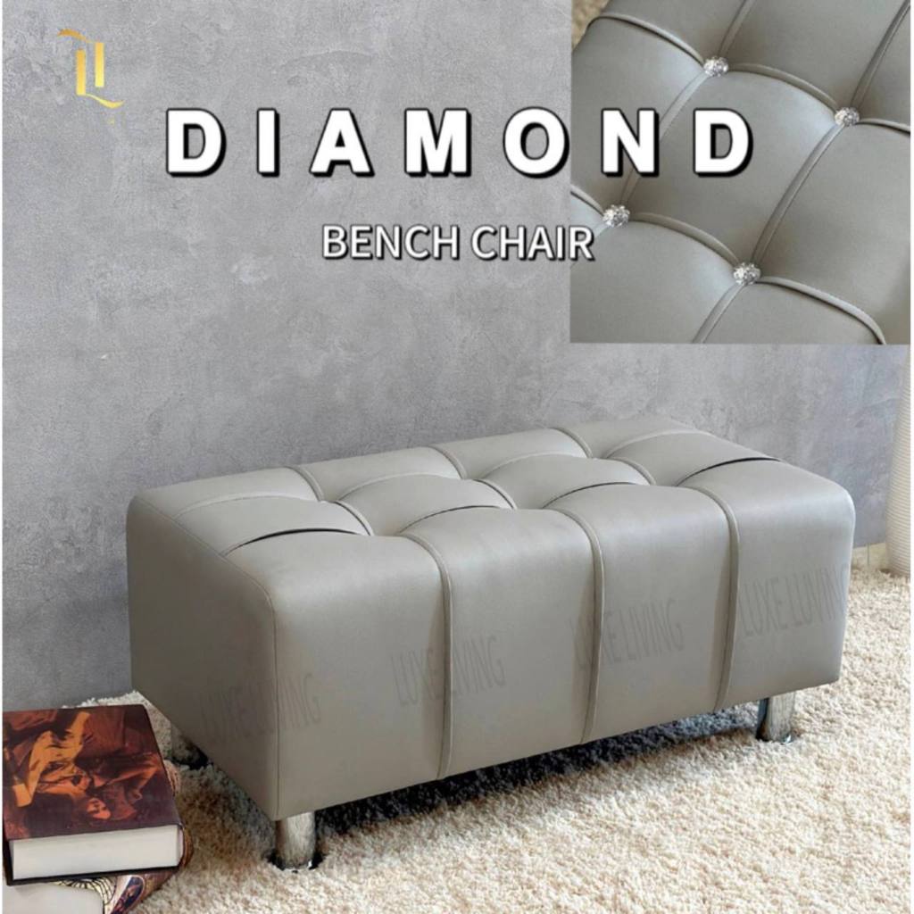 Luxe Ophelia 3ft Cushion Shoe Bench Seat Stool Chair Shopee Singapore
