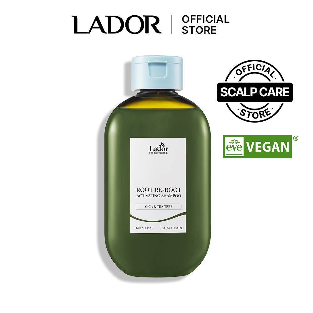 [LADOR] Root Re-Boot Shampoo 300ml (Hair loss, Cooling, Deep cleansing ...