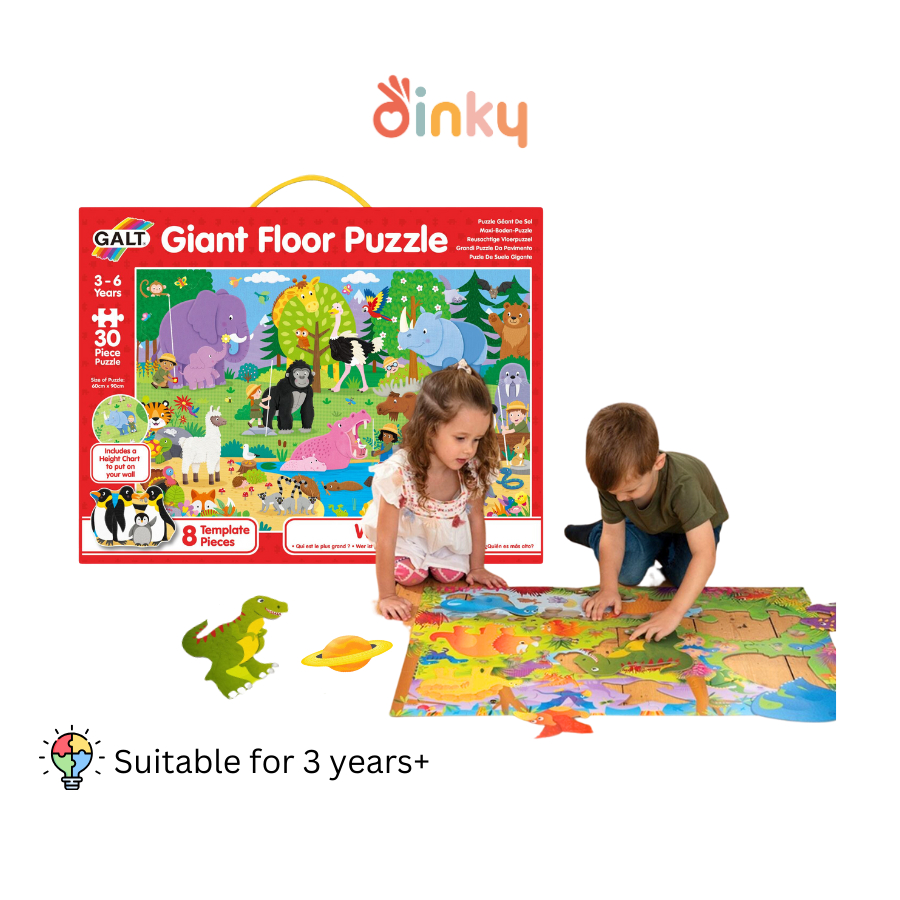 Galt Toys Giant Floor Puzzles with colourful illustrations STEM