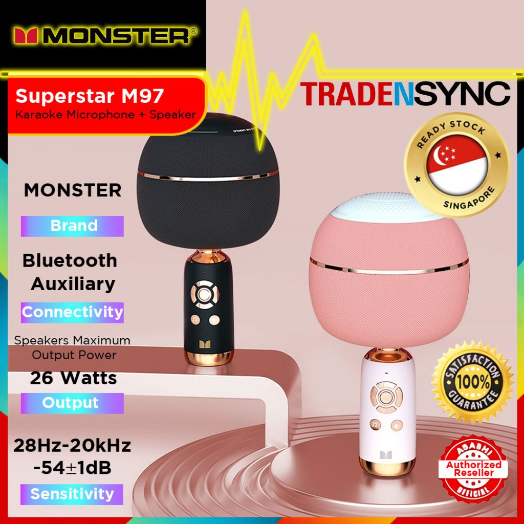 Monster best sale karaoke speaker