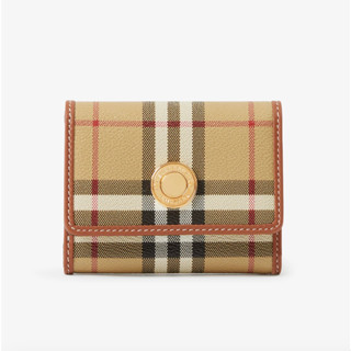 Check Chain Strap Wallet in Archive beige - Women, Vintage Check