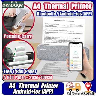 Cheap PeriPage A4 Paper Printer Direct Thermal Transfer Wirless