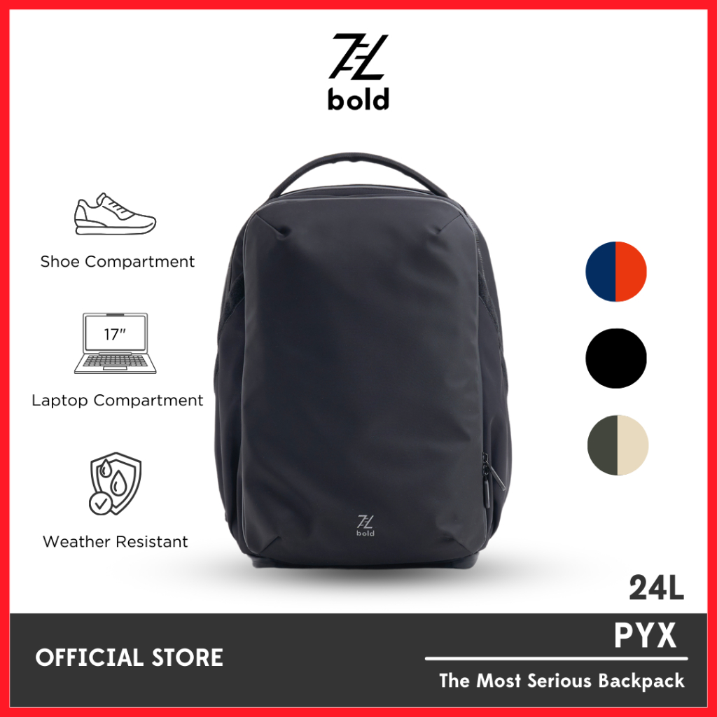 PYX Backpack Water Resistant Travel Gym Bag with Laptop and Shoe