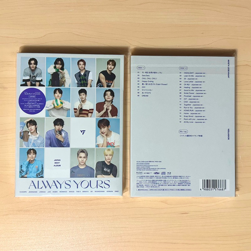 SEVENTEEN ALWAS YOURS  Carat盤 INSTOCK) (SEALED) SEVENTEEN「ALWAYS YOURS」<CARAT> Version Album