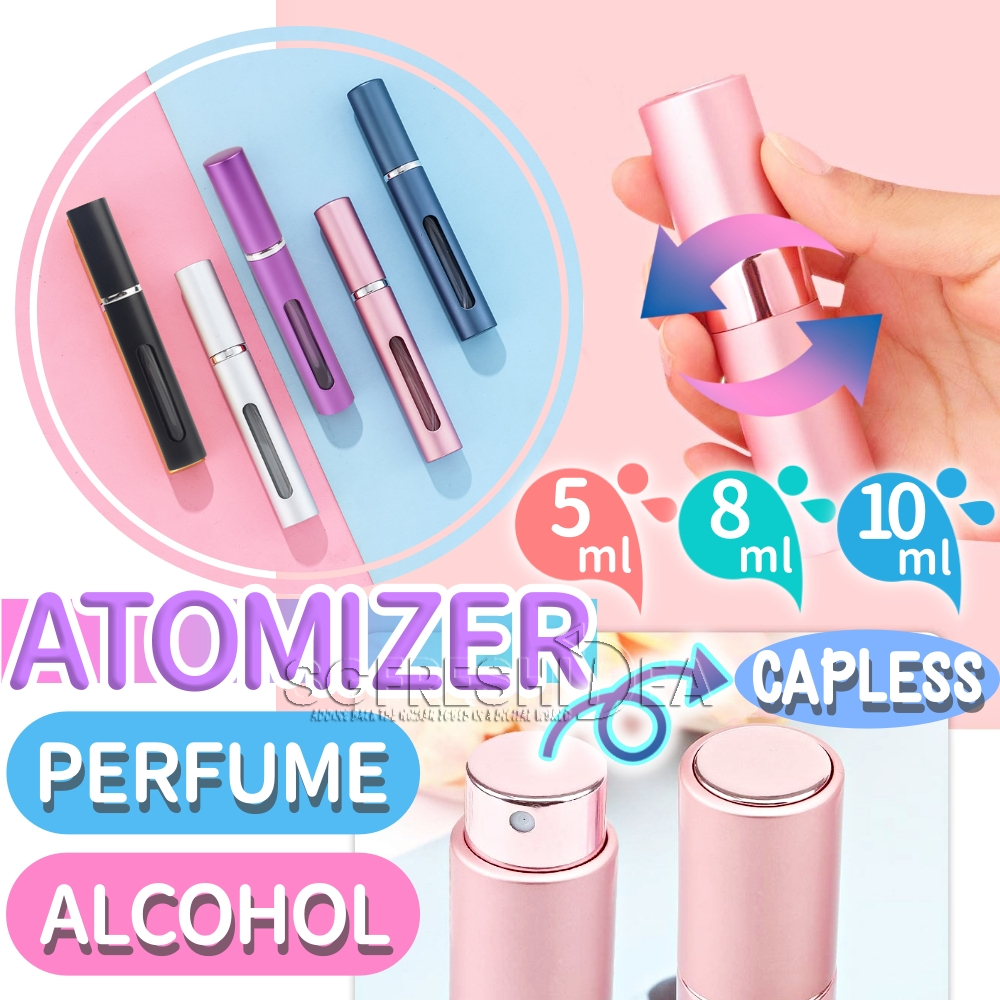 New Year Sale Travel Perfume Refillable Bottle Atomizer Spray Fragrance ...