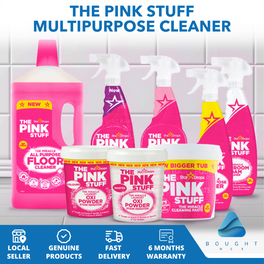 Experience the Power of The Pink Stuff Miracle Foaming Toilet Cleaner