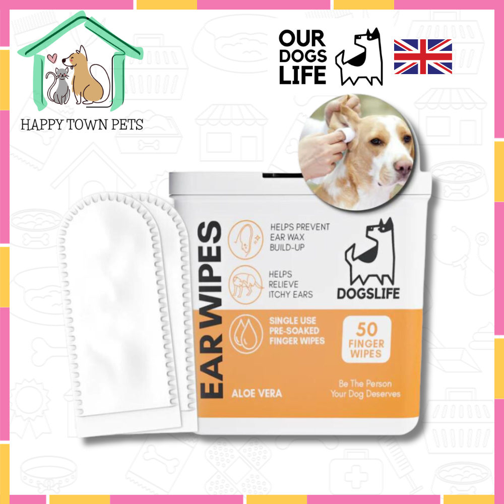 View of Dogs life Dog Ear Cleaning Wipes Cleaning Solution | Dog Ear Cleaner ...