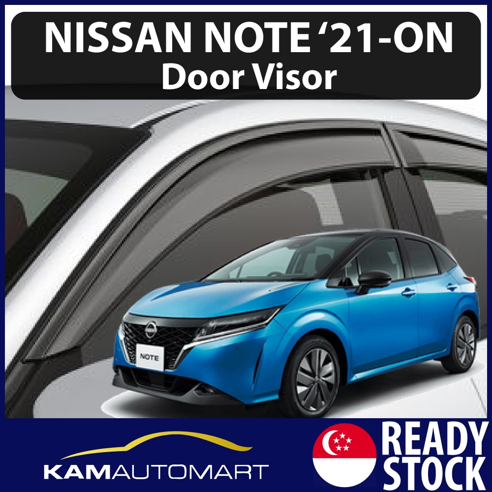 Nissan Note (2021) - Car Window Door Visor Rain Deflector Guard (KAM ...