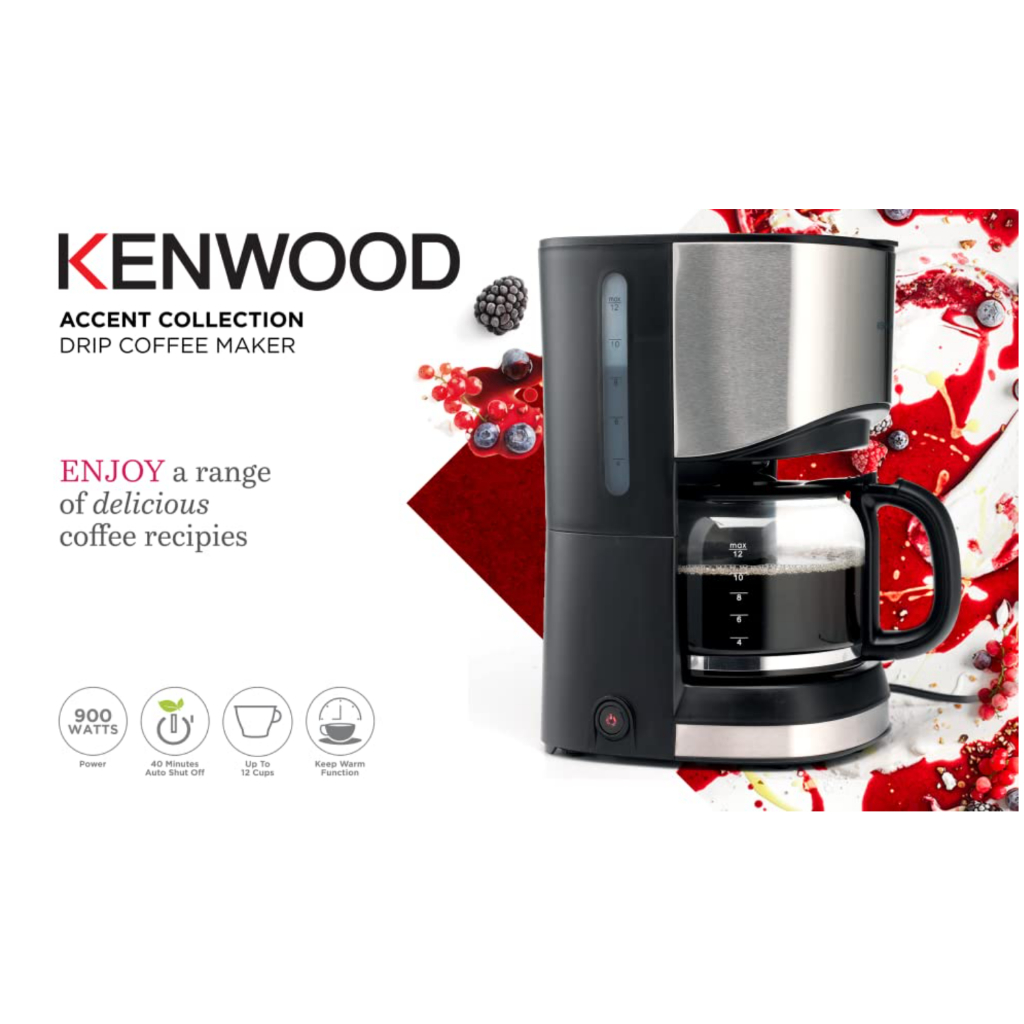 Kenwood coffee machine cmm10.000 up to 12 cup coffee maker for drip