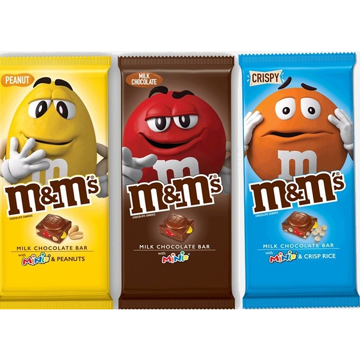 M&M's Peanut Chocolate Bar 165g