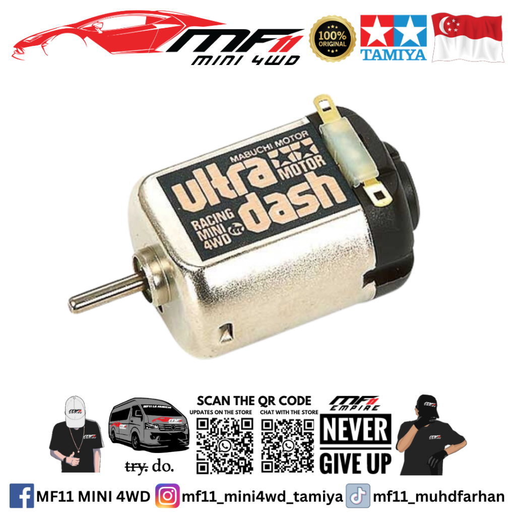 JR RC MINI ULTRA DASH MOTOR (15307) | Shopee Singapore