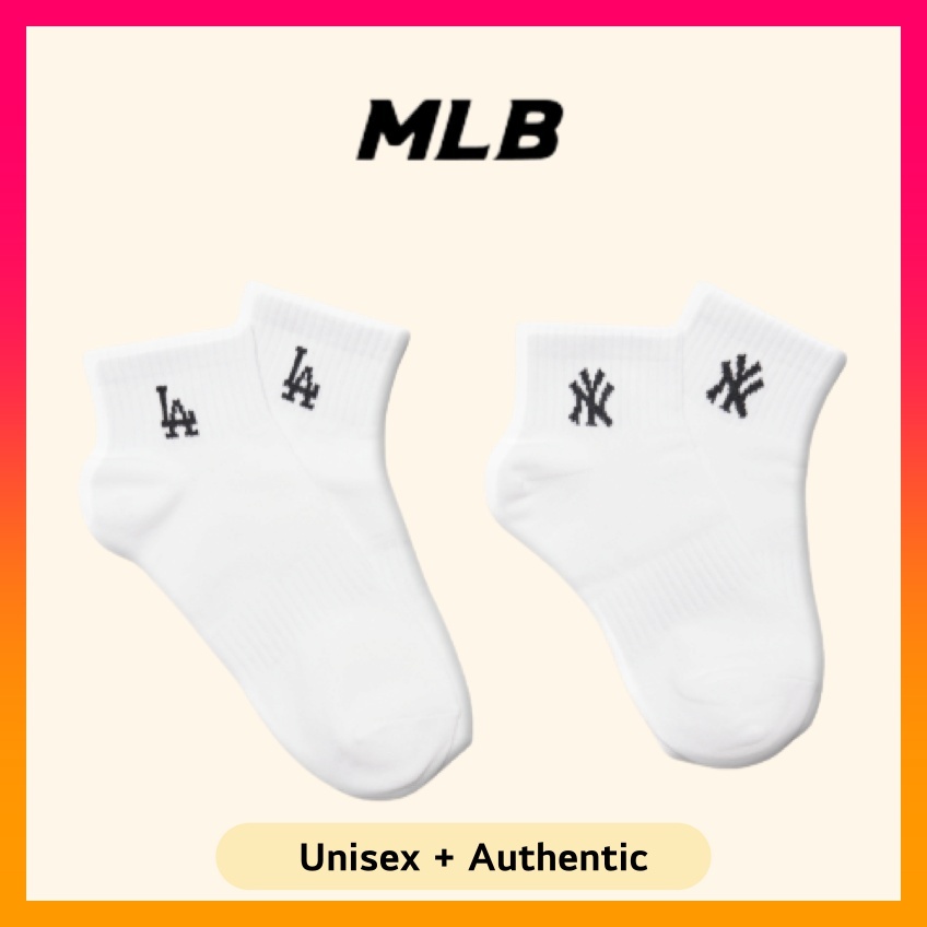 MLB Basic Ankle Socks 2 Set (23FW) Shopee Singapore