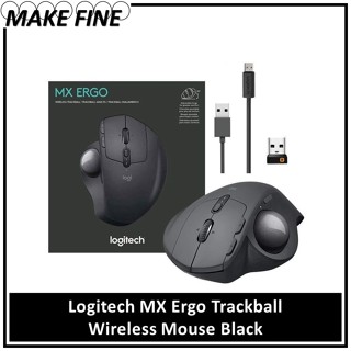 Buy the Logitech MX Ergo Advanced Wireless Mouse Bluetooth - Trackball -  4 ( 910-005180 ) online 