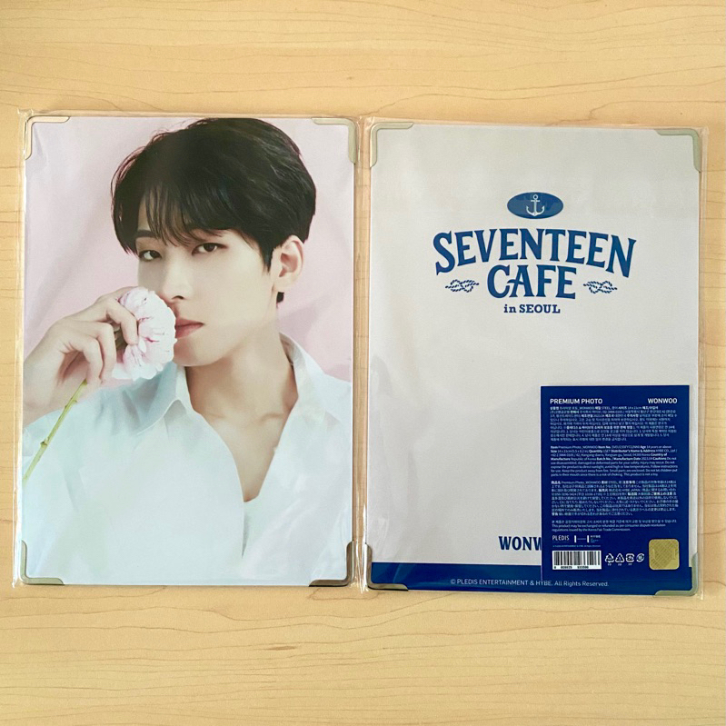RESTOCK) SEVENTEEN Cafe in Seoul Merchandise - Ticket Photo