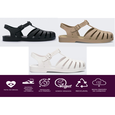 Matte Beige Melissa Possession Slide main image 0