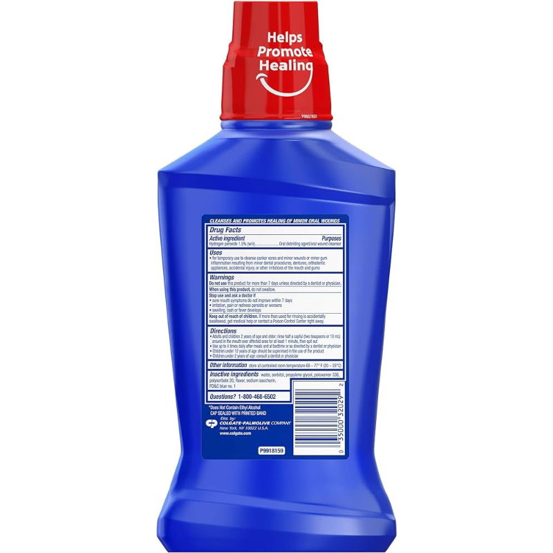 SG Ready Stock Colgate Peroxyl Mouth Rinse (1.5% Hydrogen Peroxide ...