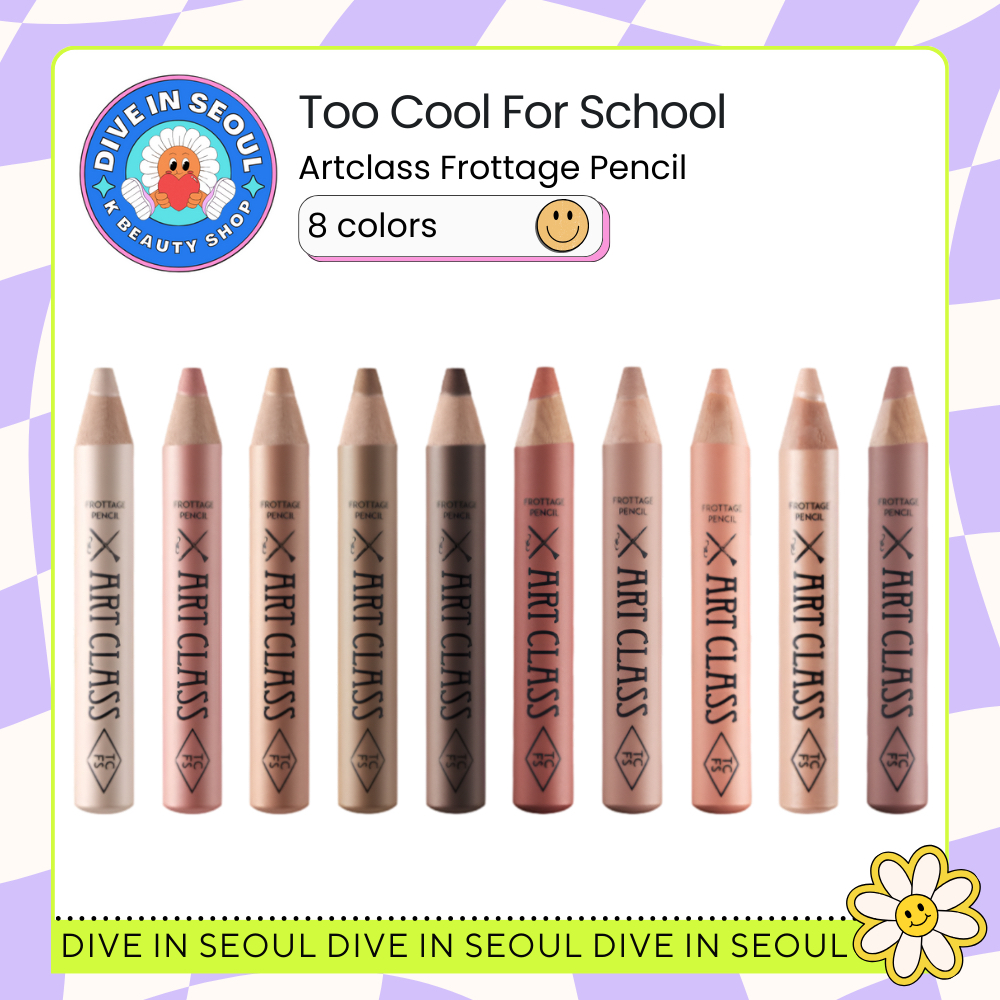 [TOO COOL FOR SCHOOL] Artclass Frottage Pencil 9 colors / 1.1g