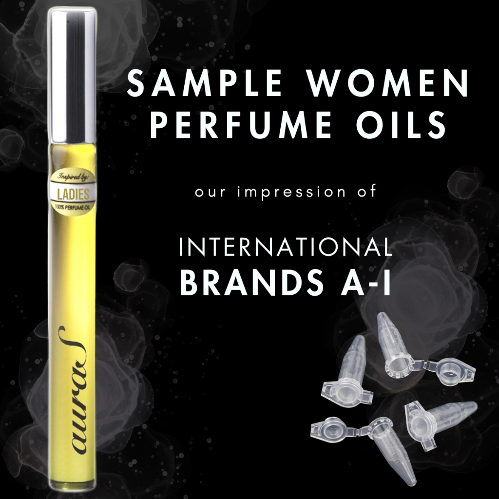 Vial SAMPLES Ladies Testers Long Lasting Perfume Oil (Brand AI)Pocket