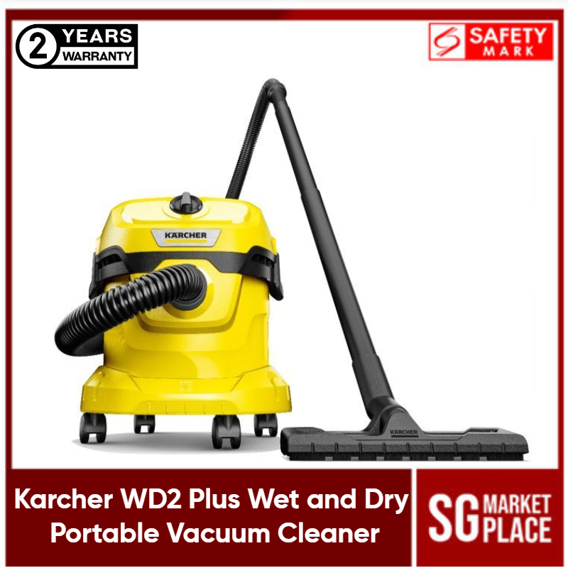 Karcher WD2 Plus Vacuum Cleaner. Wet and Dry Multi Purpose Type. 12